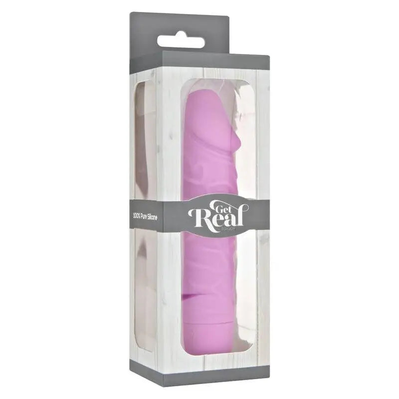 GET REAL - MINI VIBRADOR CLSSICO ROSA - Sexshoptuga 