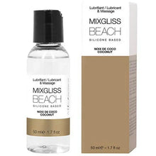 MIXGLISS - LUBRIFICANTE DE SILICONE DE PRAIA 50 ML - Sexshoptuga  Sexshoptuga 