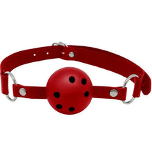 ALIVE - DISCRETION GAG RESPIRÁVEL VERMELHO - Sexshoptuga  Sexshoptuga 