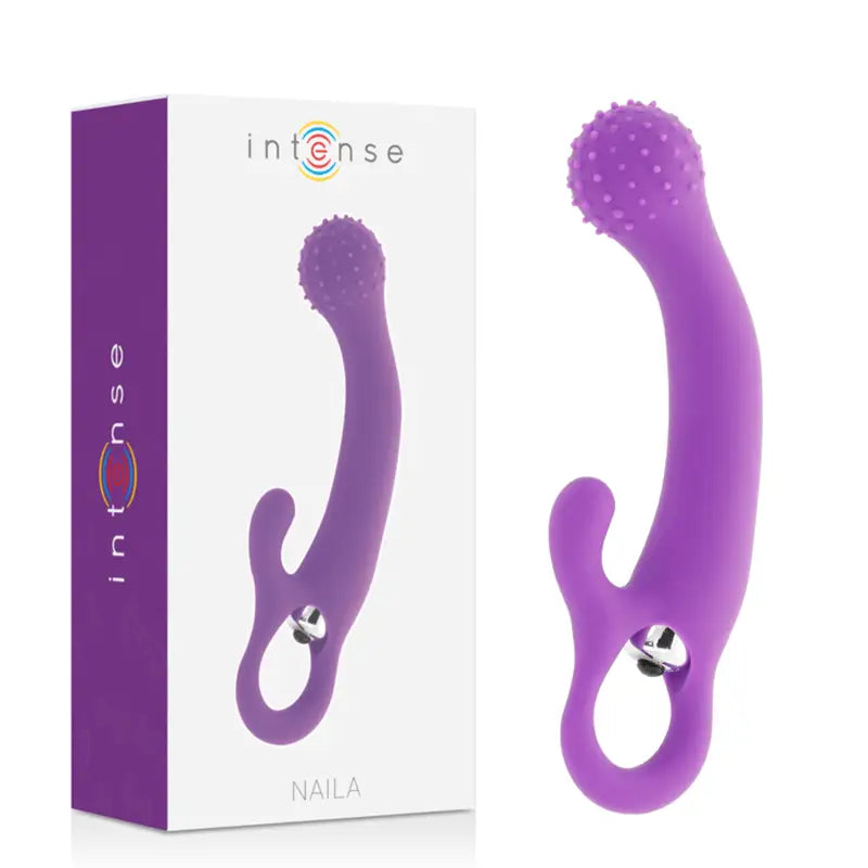 INTENSE - NAILA VIBRANTE SILICONE LILA - Sexshoptuga 