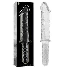 Nebula Series by Ibiza Dildo em Vidro Borosilicado Transparente 28.5 cm Sexshoptuga 