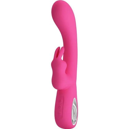 PRETTY LOVE - NOVAK RABBIT VIBRADOR 12 VIBRAÇÕES ROSA - Sexshoptuga 