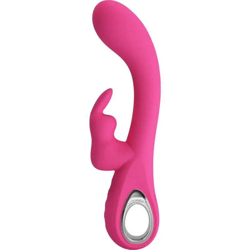 PRETTY LOVE - NOVAK RABBIT VIBRADOR 12 VIBRAÇÕES ROSA - Sexshoptuga 