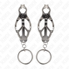 KINK - O-RING TREVO JAPONÊS GRAMPOS DE BICO PRATA - Sexshoptuga  Sexshoptuga 