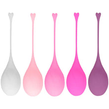 OHMAMA - CONJUNTO DE 5 BOLAS DE EXERCÍCIO KEGEL - Sexshoptuga  Sexshoptuga 