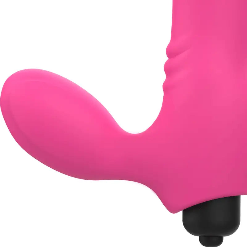 OHMAMA - VIBRADOR DE ESTIMULAÇÃO DUPLA BIX EDIÇÃO DE NATAL ROSA - Sexshoptuga 