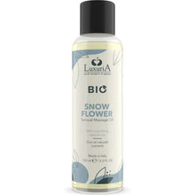 INTIMATELINE LUXURIA - ÓLEO DE MASSAGEM BIO SNOW FLOR 100 ML - Sexshoptuga  Sexshoptuga 