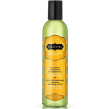 KAMASUTRA - ÓLEO DE MASSAGEM NATURALS PIÑA COLADA 236ML - Sexshoptuga  Sexshoptuga 