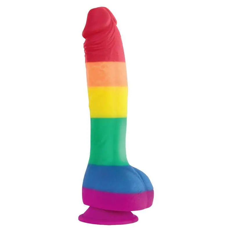 ORGULHO - BANDEIRA LGBT DILDO 19 CM - Sexshoptuga 