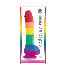 ORGULHO - BANDEIRA LGBT DILDO 19 CM - Sexshoptuga  Sexshoptuga 