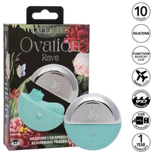 CALEXOTICS - OVATION ESTIMULADOR RAVE AQUA GREEN - Sexshoptuga  Sexshoptuga 