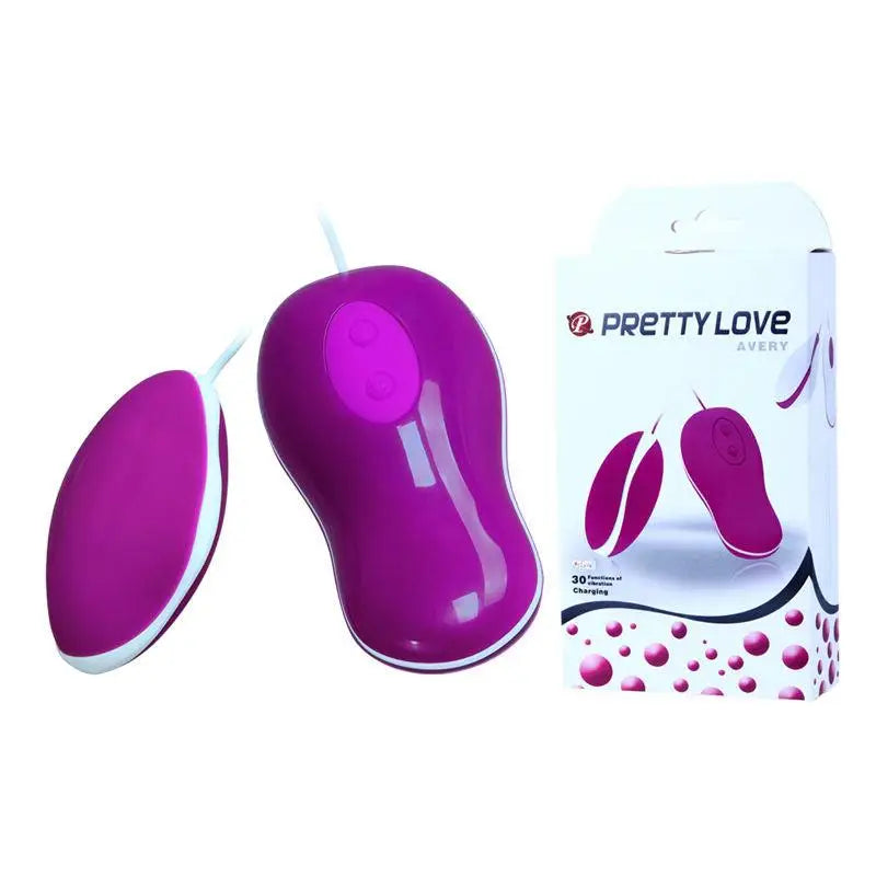 PRETTY LOVE - OVO VIBRANTE COM CONTROLE REMOTO AVERY - Sexshoptuga 