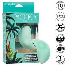 CALEXOTICS - PACIFICA BALI TEASER 10 FUNÇÕES AQUA - Sexshoptuga  Sexshoptuga 