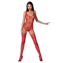 PASSION - WOMAN BS074 BODYSTOCKING TAMANHO ÚNICO PRETO - Sexshoptuga  Sexshoptuga 