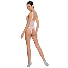 PASSION - WOMAN BS086 BODYSTOCKING BLANCO TALLA UNICA - Sexshoptuga  Sexshoptuga 