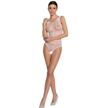 PASSION - WOMAN BS086 BODYSTOCKING BLANCO TALLA UNICA - Sexshoptuga  Sexshoptuga 