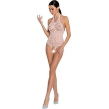 PASSION - WOMAN BS087 BODYSTOCKING BLANCO TALLA UNICA - Sexshoptuga  Sexshoptuga 