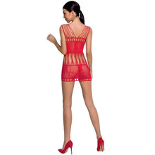 PASSION - WOMAN BS090 BODYSTOCKING ROJO TALLA UNICA - Sexshoptuga  Sexshoptuga 