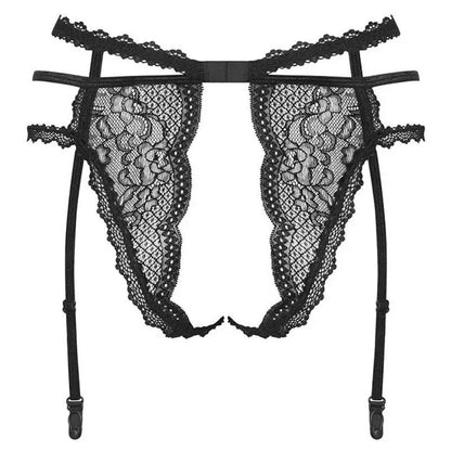 OBSESSIVE - PEARLOVE CINTA LIGA PRETO XS/S - Sexshoptuga 