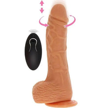 GET REAL - PELE VIBR DILDO ROTATIVA PARA CIMA E PARA BAIXO - Sexshoptuga  Sexshoptuga 