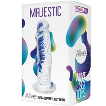 ALIVE - PÉNIS MAJESTICO REALISTA TRANSPARENTE 14,7 CM - Sexshoptuga  Sexshoptuga 