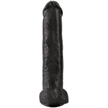 KING COCK - PÊNIS REALÍSTICO COM BOLAS 34.2 CM PRETO - Sexshoptuga  Sexshoptuga 