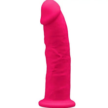 SILEXD - MODELO 2 PÊNIS REALÍSTICO PREMIUM SILEXPAN SILICONE FÚCSIA 15 CM - Sexshoptuga  Sexshoptuga 