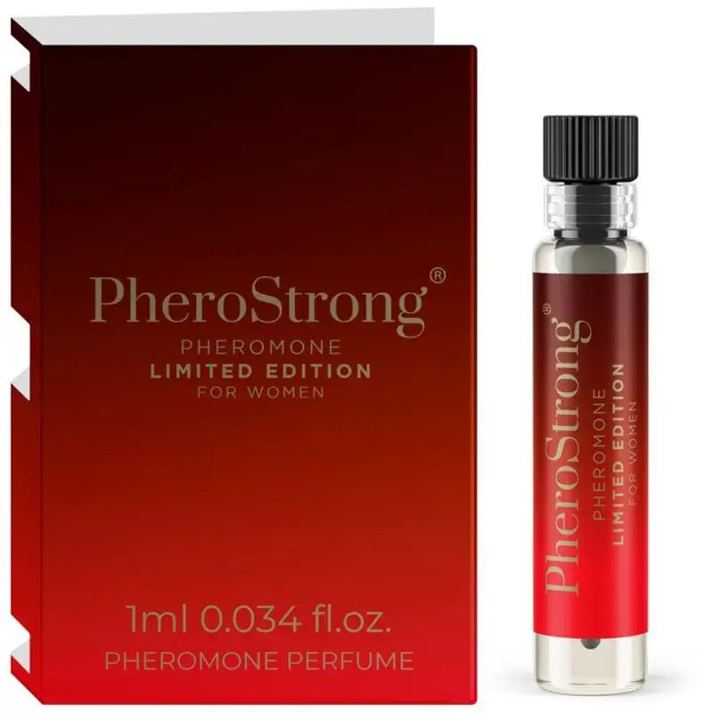 PHEROSTRONG - PERFUME DE FEROMONAS EDIO LIMITADA PARA MULHERES 1 ML - Sexshoptuga 