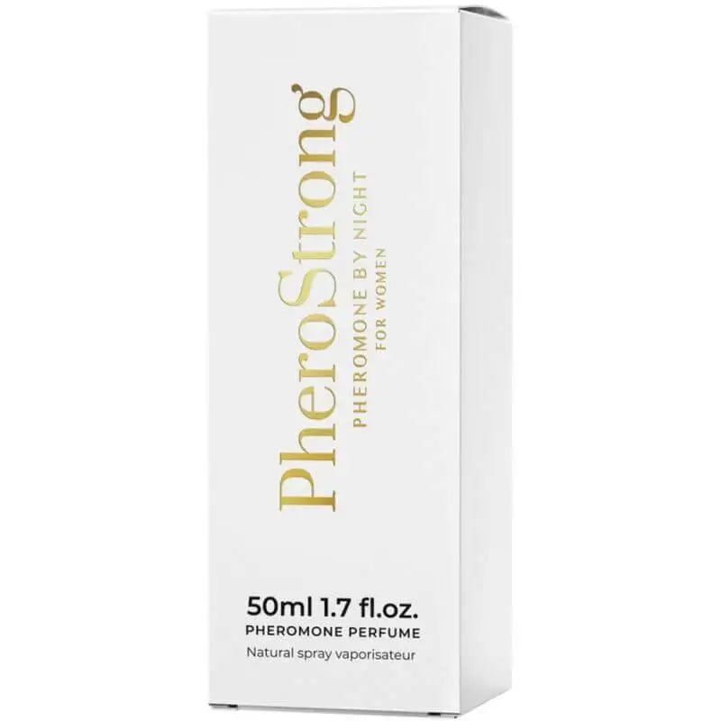 PHEROSTRONG - PERFUME DE FEROMÔNIOS DE NOITE PARA MULHER 50 ML - Sexshoptuga 