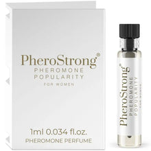 PHEROSTRONG - PERFUME DE FEROMÔNIOS POPULARIDADE PARA MULHERES 1 ML - Sexshoptuga  Sexshoptuga 