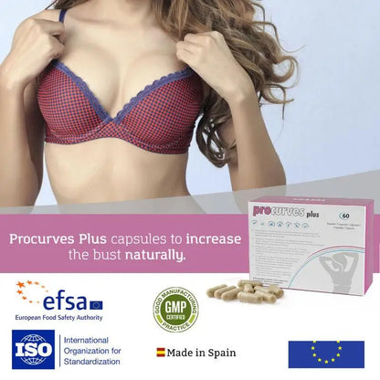 500 COSMETICS - PROCURVES MAIS PÍLULAS NATURAIS DE REFORÇO DA MAMA - Sexshoptuga 