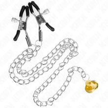 KINK - PINÇAS DE CORRENTE COM PINGENTE DE CHIFRE 30 CM - Sexshoptuga  Sexshoptuga 