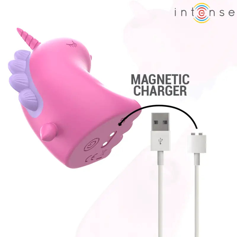 INTENSE - PINKIE ESTIMULADOR UNICÓRNIO FÚCSIA - Sexshoptuga 