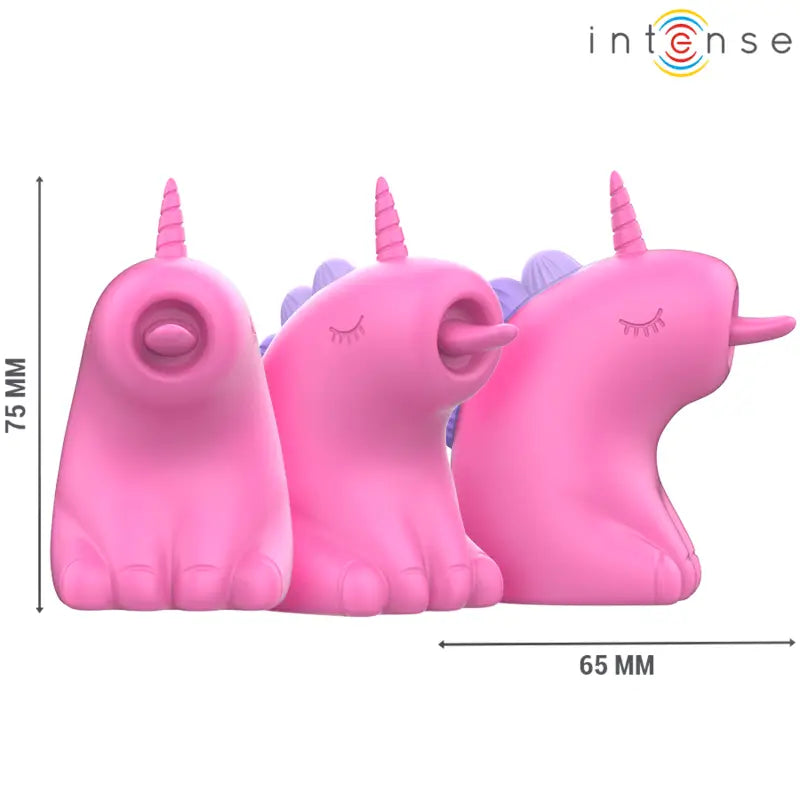 INTENSE - PINKIE ESTIMULADOR UNICÓRNIO FÚCSIA - Sexshoptuga 