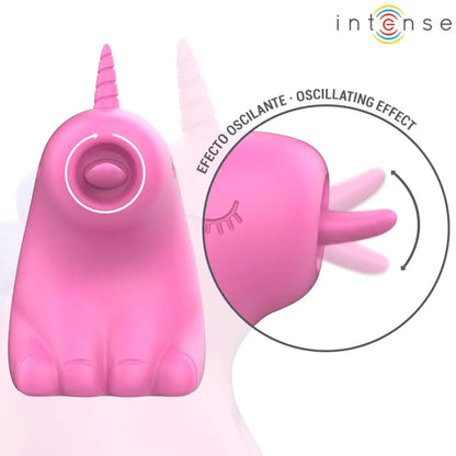 INTENSE - PINKIE ESTIMULADOR UNICÓRNIO FÚCSIA - Sexshoptuga 