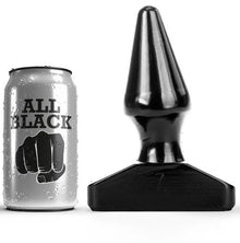 ALL BLACK - PLUG ANAL 16 CM - Sexshoptuga  Sexshoptuga 