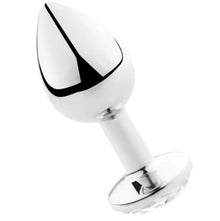 SECRETPLAY - PLUG ANAL ALUMÍNIO TRANSPARENTE 7CM - Sexshoptuga  Sexshoptuga 