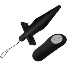 BAILE - PLUG ANAL BUTT COM VIBRAO PRETO - Sexshoptuga  Sexshoptuga 