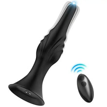 ARMONY - VIBRADOR E PLUG ANAL CONTROLE REMOTO PRETO - Sexshoptuga  Sexshoptuga 