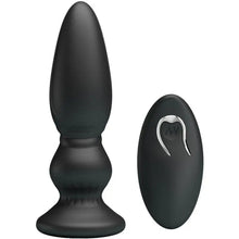 MR PLAY - PLUGUE ANAL DE CONTROLE REMOTO VIBRADOR PODEROSO PRETO - Sexshoptuga  Sexshoptuga 