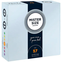 MISTER SIZE - PRESERVATIVO TAMANHO L 57 MM (36 UNIDADES) - Sexshoptuga  Sexshoptuga 