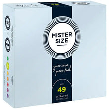 MISTER SIZE - PRESERVATIVO TAMANHO S 49 MM (36 UNIDADES) - Sexshoptuga  Sexshoptuga 