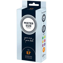 MISTER SIZE - PRESERVATIVO TAMANHO L 57 MM (10 UNIDADES) - Sexshoptuga  Sexshoptuga 