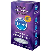 SKINS - CONDOM EXTRA LARGE 12 PACK - Sexshoptuga  Sexshoptuga 