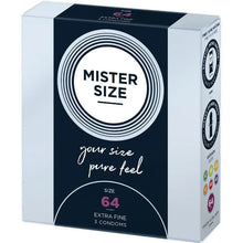 MISTER SIZE - PRESERVATIVOS TAMANHO XXL 64 MM (3 UNIDADES) - Sexshoptuga  Sexshoptuga 