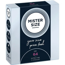 MISTER SIZE - PRESERVATIVOS TAMANHO XXL 64 MM (3 UNIDADES) - Sexshoptuga  Sexshoptuga 