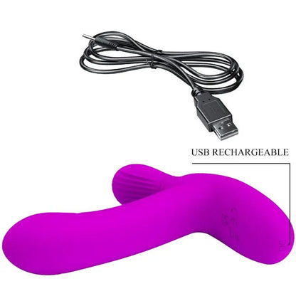 PRETTY LOVE - GERI CLITORIS MASSAGER ROSA CONTROLE REMOTO - Sexshoptuga 