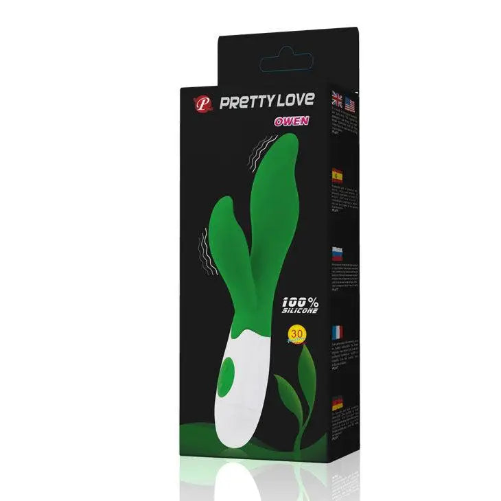 PRETTY LOVE - VIBRADOR OWEN VERDE - Sexshoptuga 