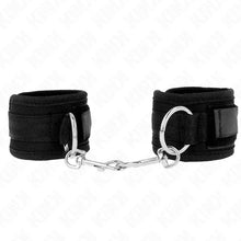 KINK - PUNHOS PRETOS AJUSTÁVEIS 18-35 CM X 6 CM - Sexshoptuga  Sexshoptuga 