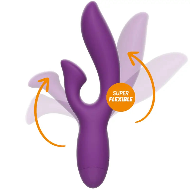 REWOLUTION - VIBRADOR FLEXÍVEL REWOFUN COM COELHO - Sexshoptuga 